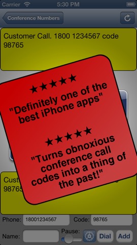 Conference Number Dialerのおすすめ画像1