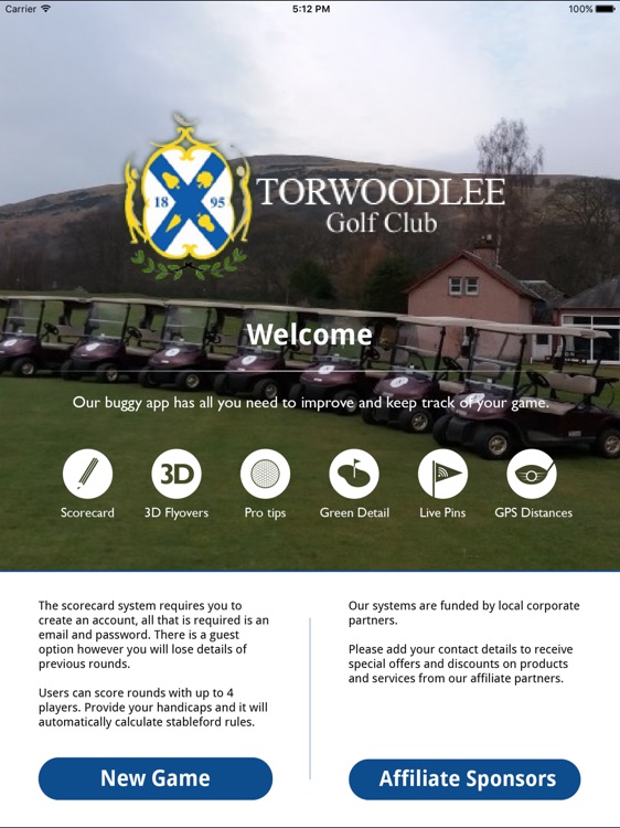 Torwoodlee Golf Club - Buggy