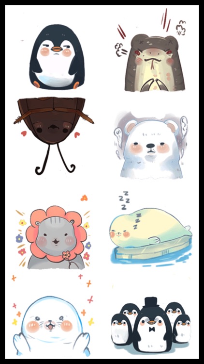 Lovely Animals Stickers screenshot-4