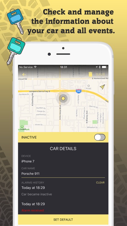 CarAlarm Pro screenshot-3