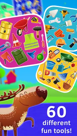 Game screenshot Baby Puzzles. Garage Tools hack