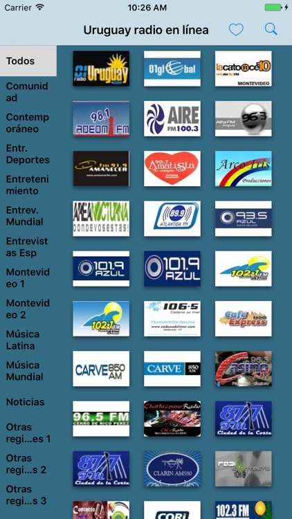 Uruguay radio en línea by Bui Vu