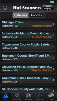 police scanner radio iphone screenshot 2