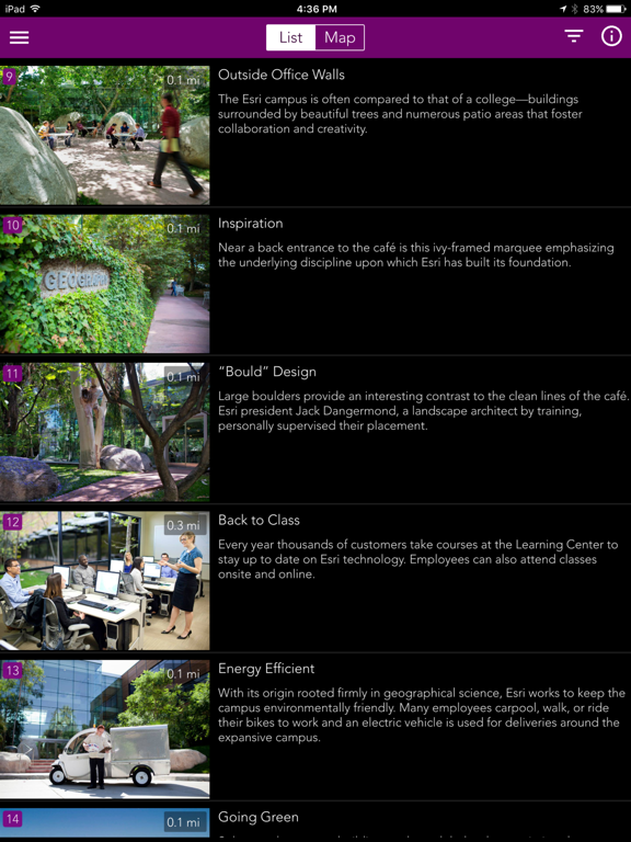 Screenshot #5 pour Esri Campus Tour