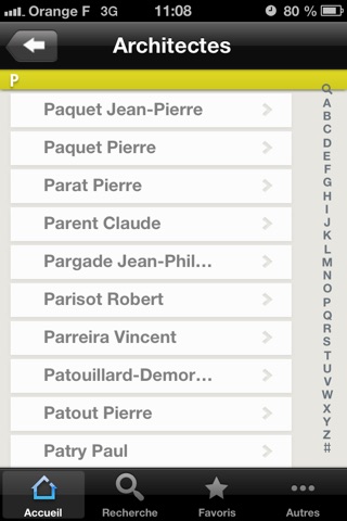 GUIDE PARIS ARCHI. screenshot 3