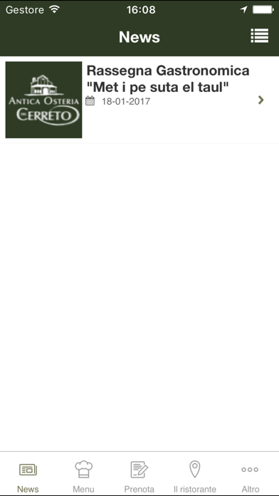 How to cancel & delete Antica Osteria Del Cerreto from iphone & ipad 2