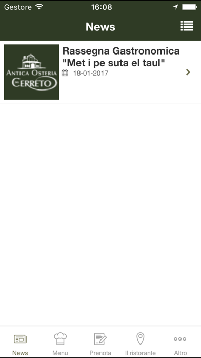 Antica Osteria Del Cerreto screenshot 2