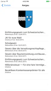 Swiss Vote Tracker screenshot #2 for iPhone