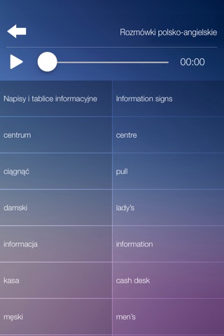 Rozmówki polsko-angielskie screenshot 4