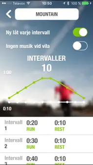 Runify - Workout with music iphone bilder 2