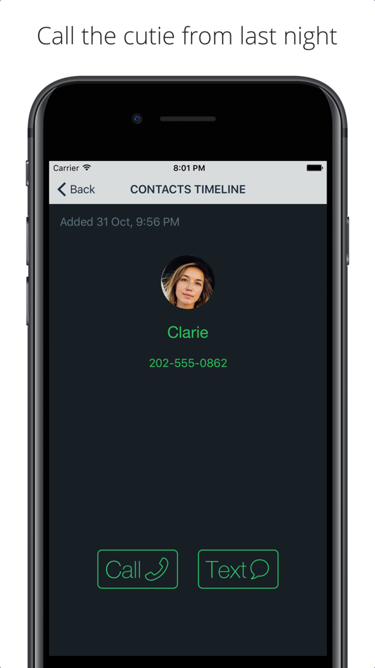 #4. Contacts Timeline (iOS) 由: Adam Bardon