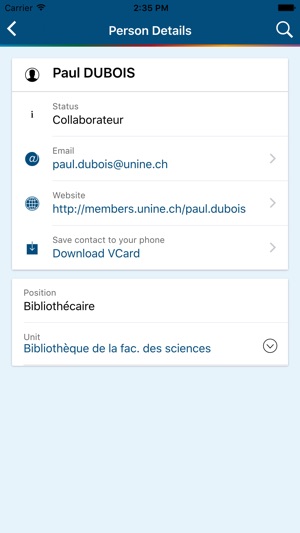 UniNE Annuaire(圖2)-速報App