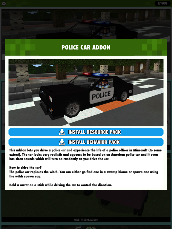 Screenshot #4 pour CARS ADDONS for Minecraft Pocket Edition MCPE