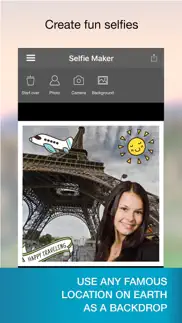 How to cancel & delete selfie maker - fake location with landmark photos 1