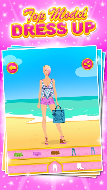 Top Modelki - Gry przebieranki dla dziewczynek screenshot-4