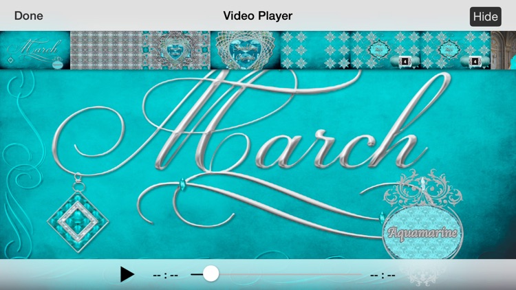 PATTCAST's March Aquamarine - Crochet