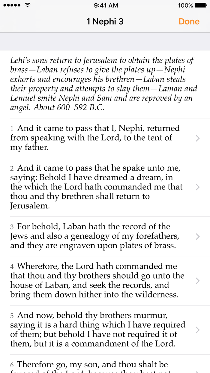 LDS Scripture Focus