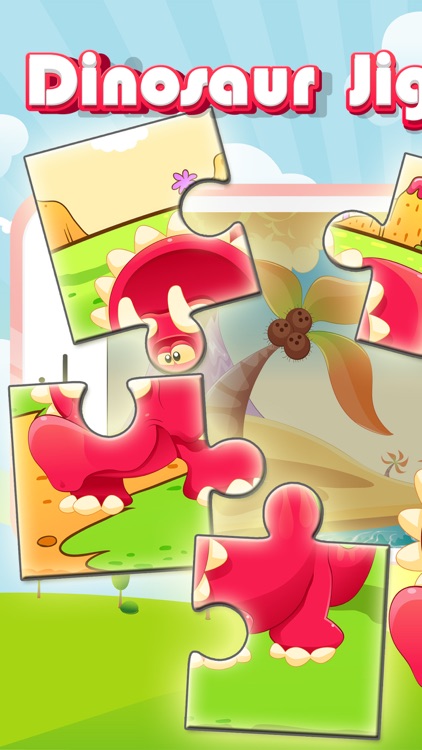 Kids Dinosaur Puzzle Game: Toddlers Jigsaw Puzzles