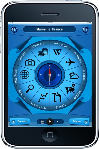 Marseille France - Offline Maps navigator - náhled