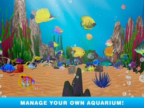 Screenshot #4 pour Mon Aquarium Virtuel: Poisson Sim