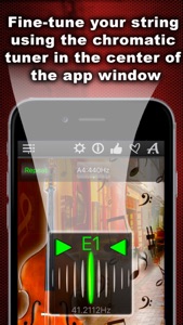 Easy Double Bass Tuner screenshot #5 for iPhone