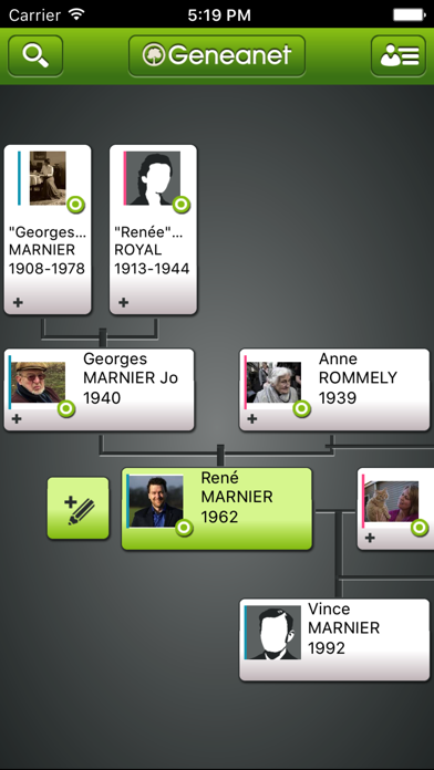 Screenshot #1 pour Geneanet