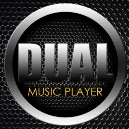 DUAL Audio Player – Share Music & Listen Songs with Best Friends in Twin Mode w/o Shuffling app icon