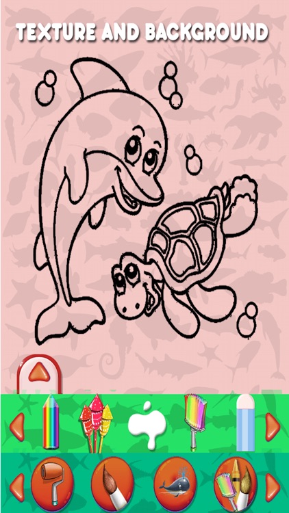 Fish Kids Coloring Book screenshot-3