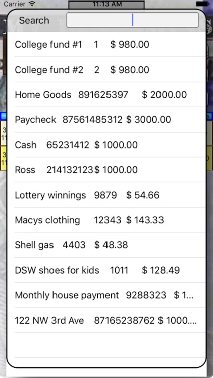 Bank Account Checkbook screenshot-3