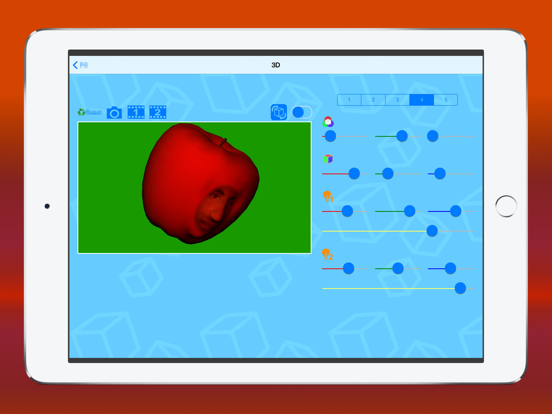 Wrap your head around 3D: Avatar Image & Video iPad screenshot 4 - Photo & Video app