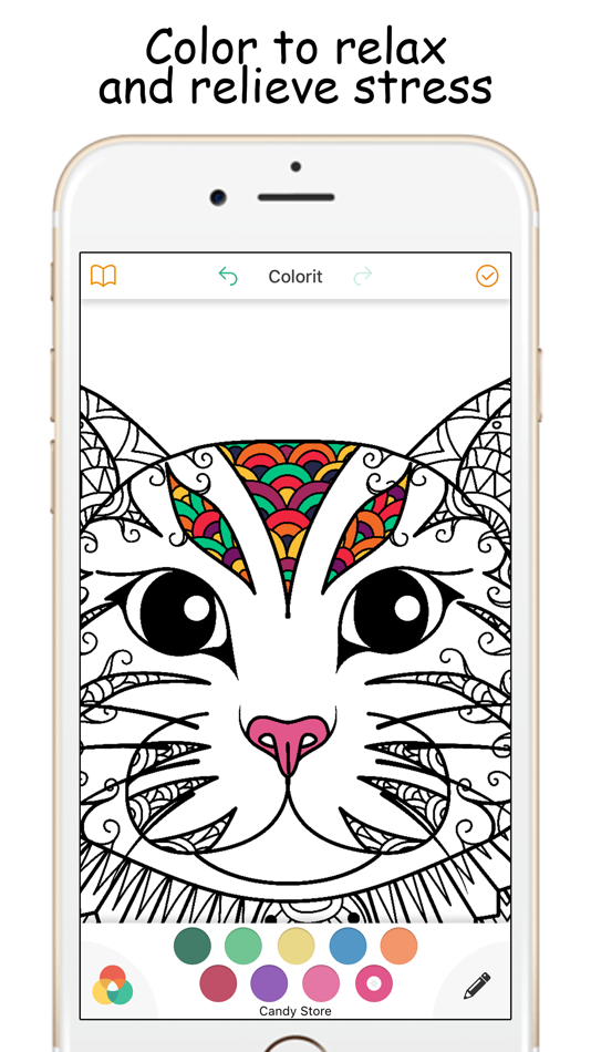 Colorpify - Coloring Book Therapy for Adults - 1.0 - (iOS)