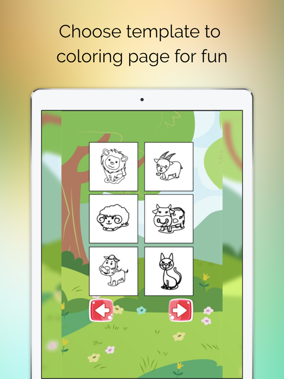 Screenshot #5 pour Coloring Page Tie - Drawing Zoo Animals