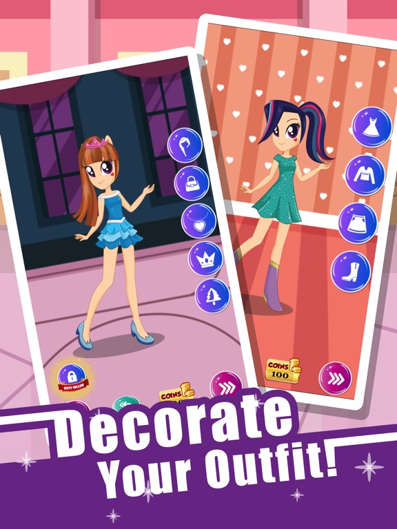Скачать Pony Dress Up Game for Girls - My Little Equestria