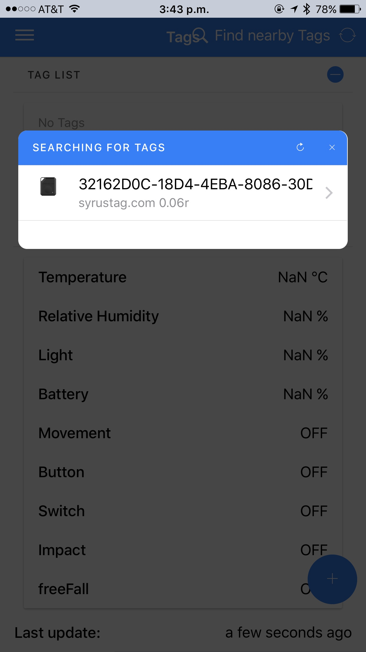 SyrusBT Interface