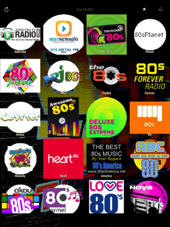Screenshot #5 pour 80s Music Radio ONLINE FULL from the Eighties