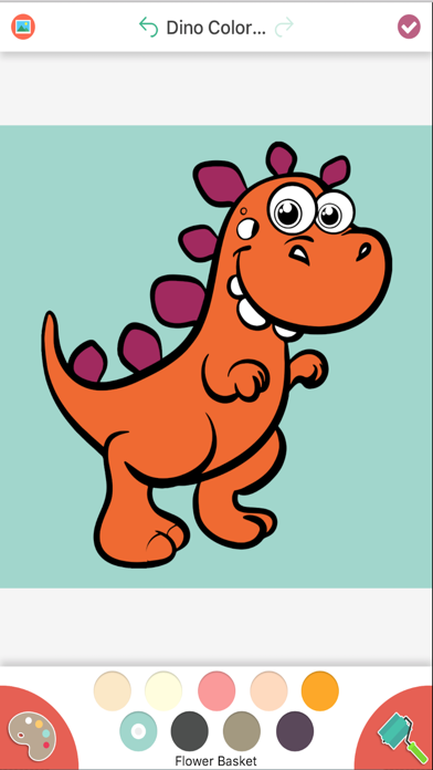 Dinosaur Coloring Books for Kids Toddler Game Freeのおすすめ画像1
