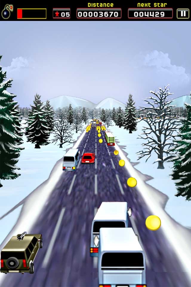 Sane Lane - Car Race, Time bomb screenshot 4