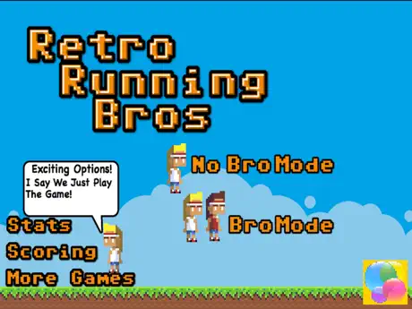 Retro Running Brothers