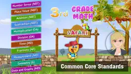 Game screenshot 3rd Grade Math: Fractions, Geometry, Common Core mod apk