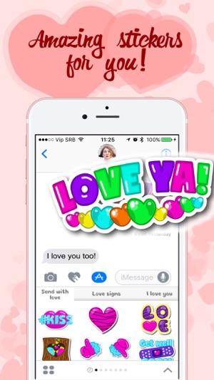 愛 貼紙 有趣 發短信 對於 iMessage(圖4)-速報App