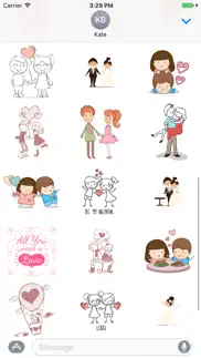 happy valentine day -fc sticker iphone screenshot 1