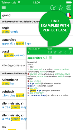 Dictionary German - French screenshot 2