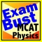 Choose from: MCAT Exam JUMBLE, MCAT Exam REVIEW, and MCAT Exam QUIZ