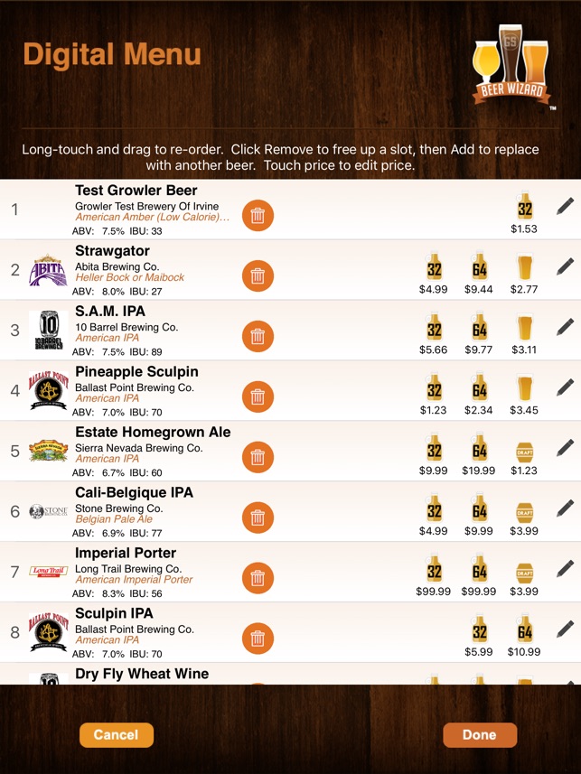 Beer Wizard Menu Connect(圖4)-速報App