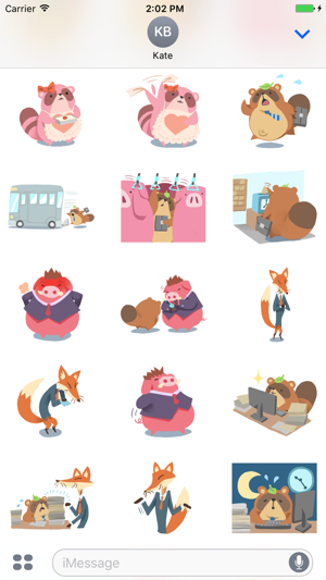 Mr.Pooh (Office) Sticker Pack(圖3)-速報App