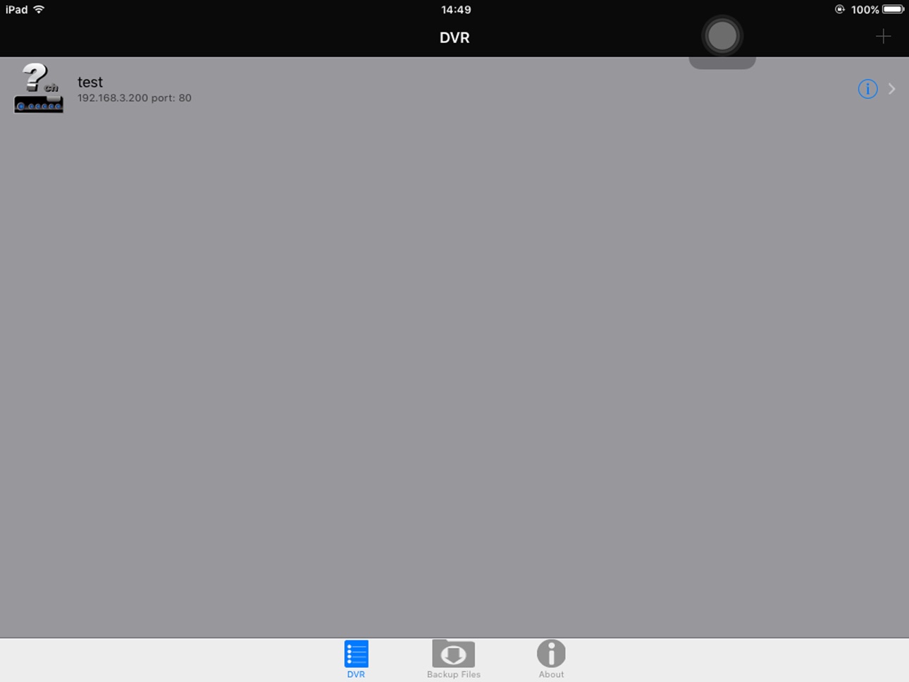 iPad screenshot