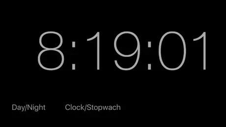 Big clock  -Day & Night mode-