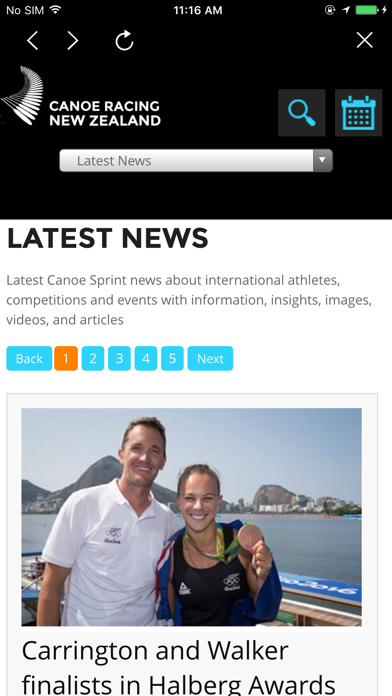 Screenshot #2 pour Canoe Racing New Zealand
