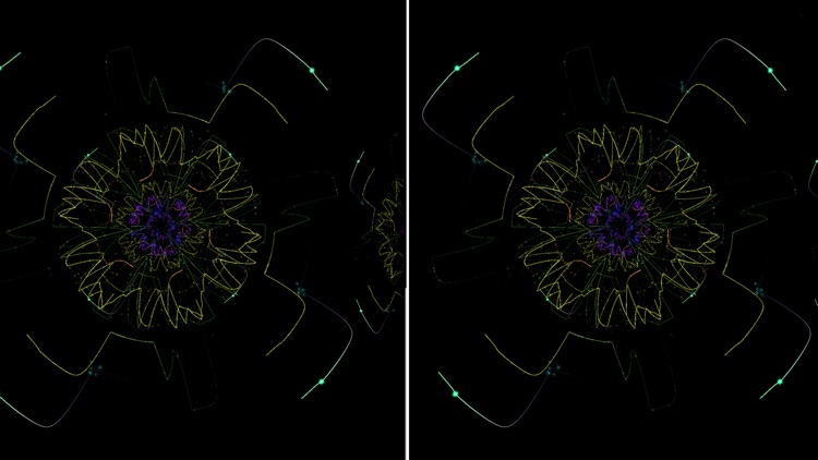 VR Music Visualizer 360 for Google Cardboard screenshot-3