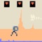 On the adventure road of the robot,he need to avoid the monsters
